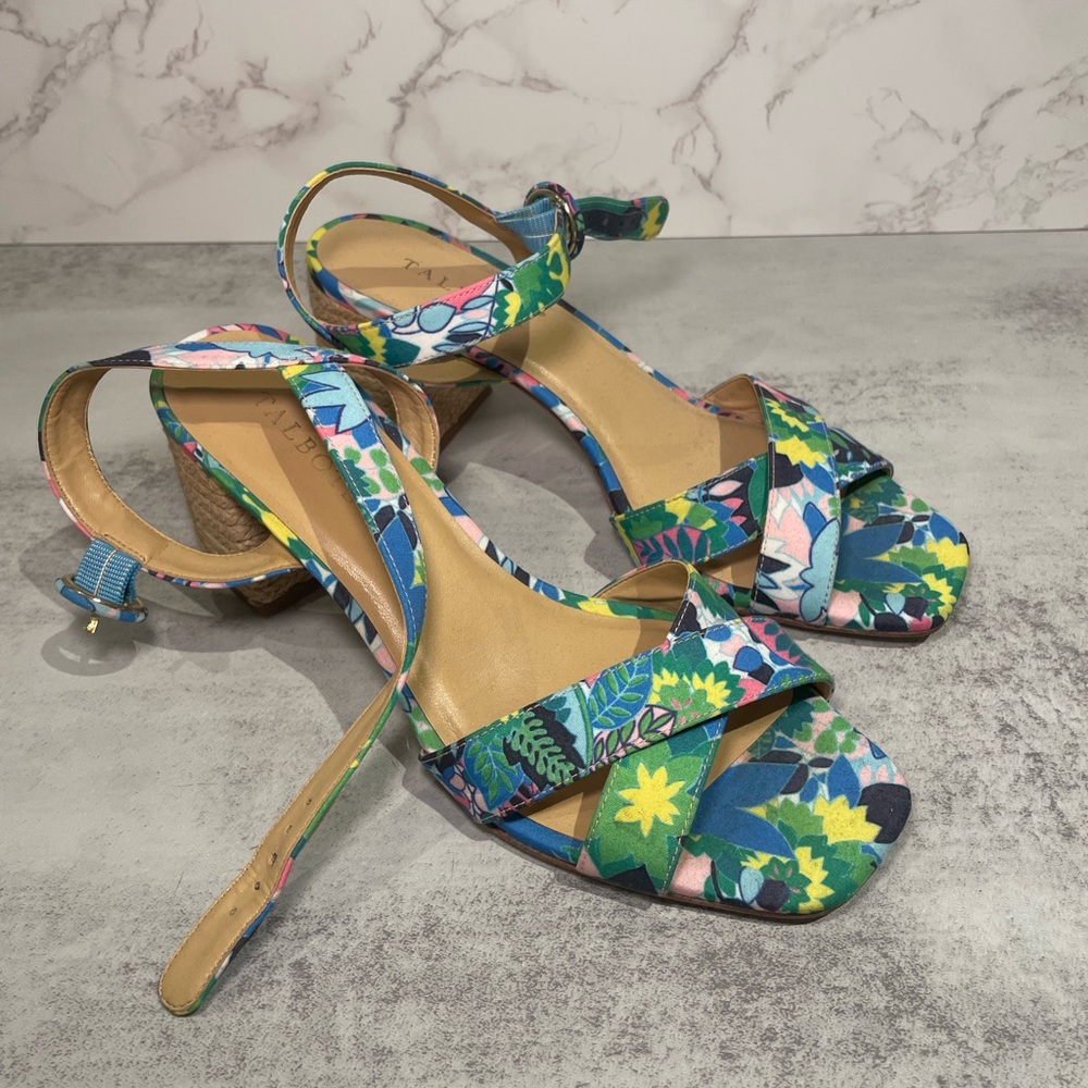 Talbots Multicolor Floral Women's Sandals
